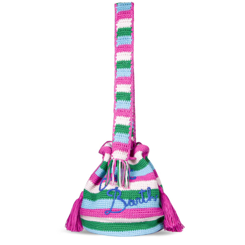 Handmade crochet bucket bag - MC2 Saint Barth