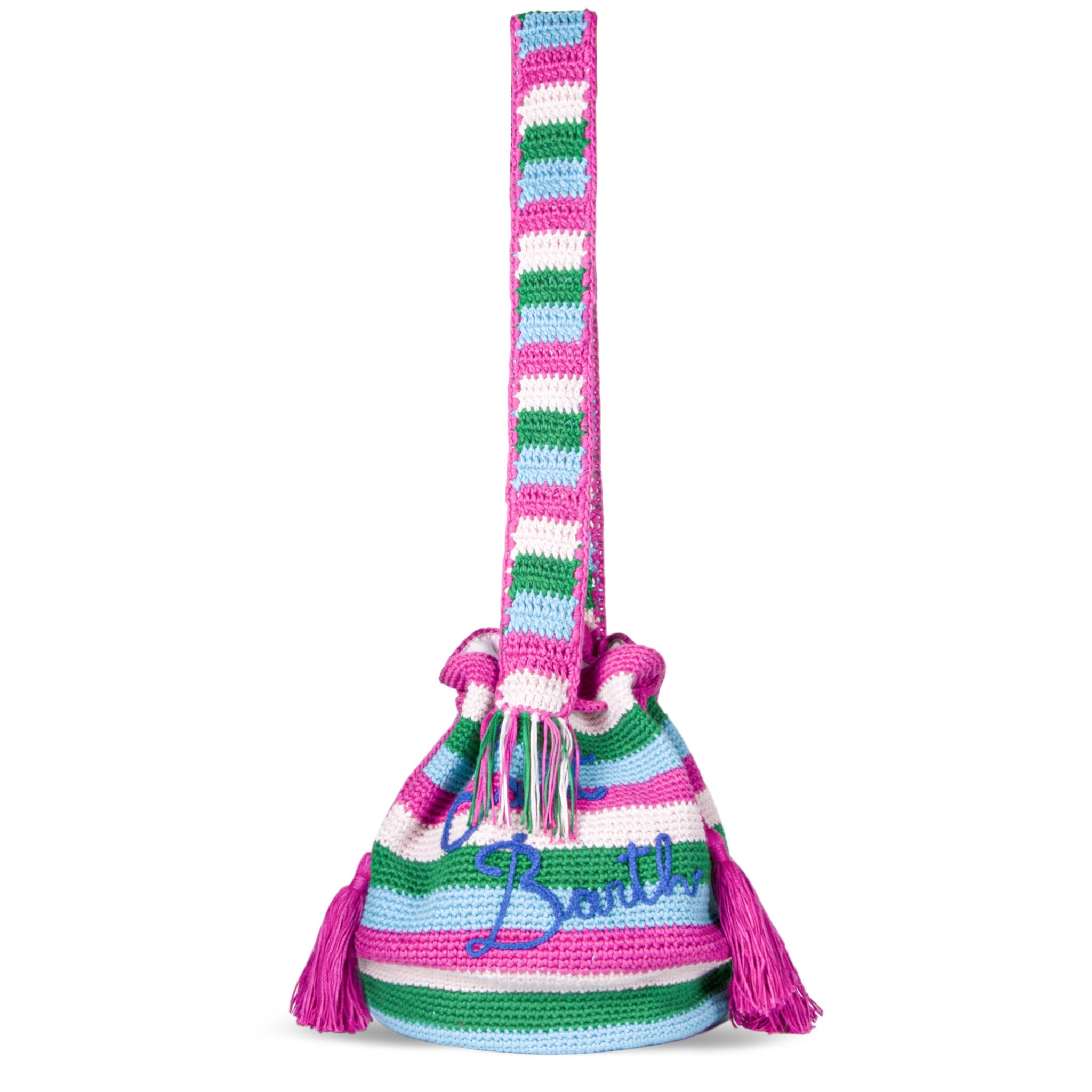 Handmade crochet bucket bag - MC2 Saint Barth