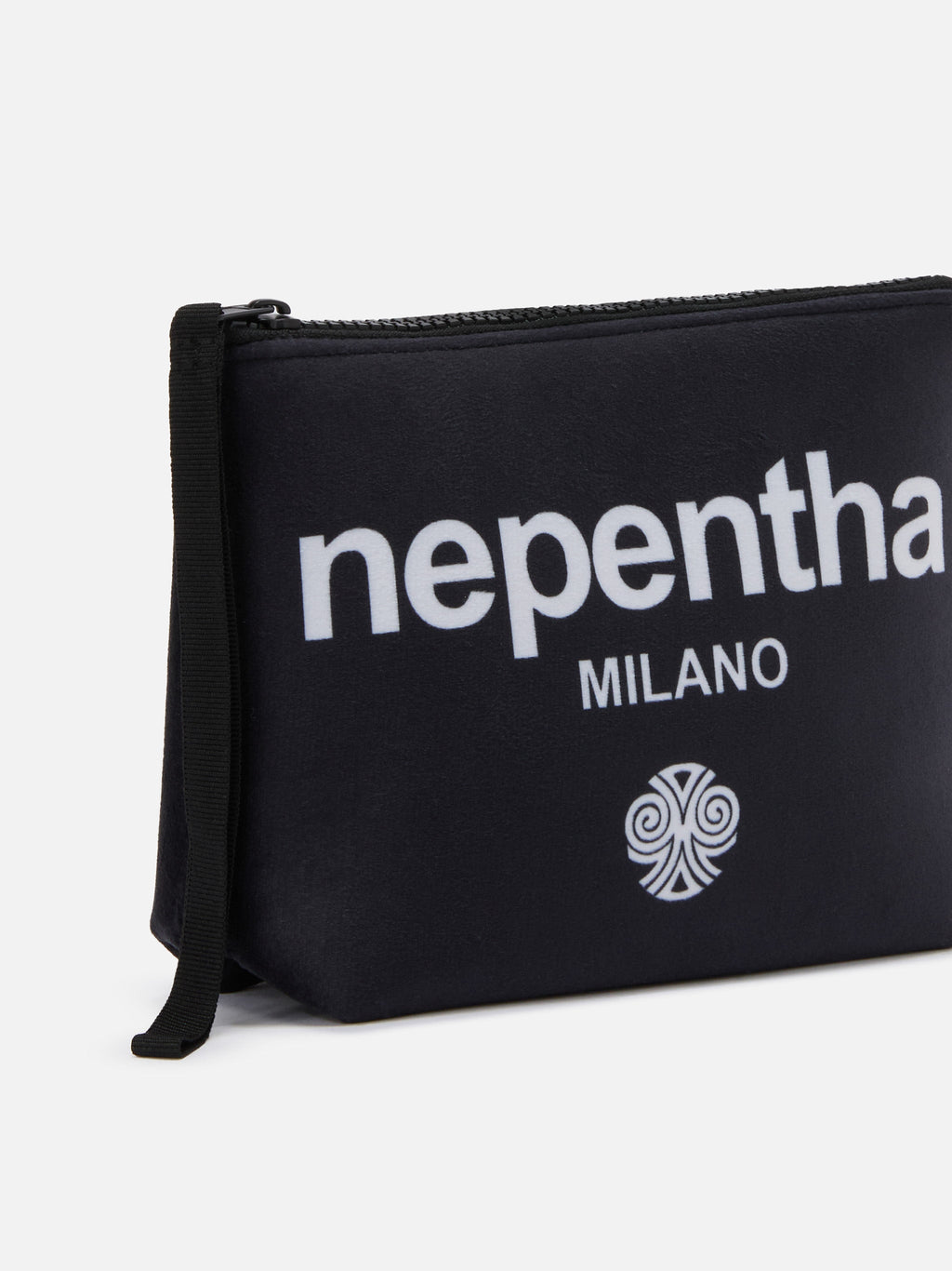 Pochette Aline effetto lana con stampa Nepentha | NEPENTHA SPECIAL EDITION