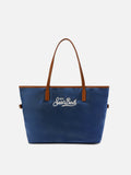 Borsa City blu navy regular in nylon
