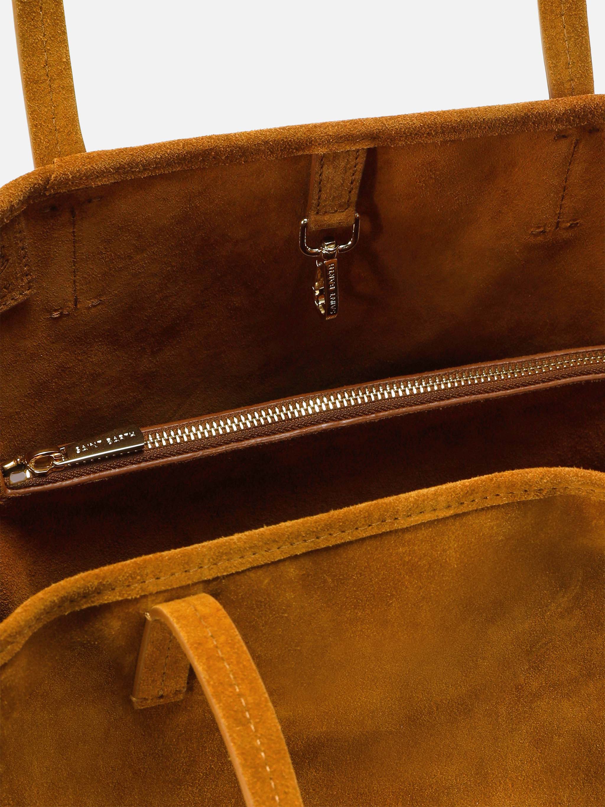 Borsa City regular in camoscio cammello