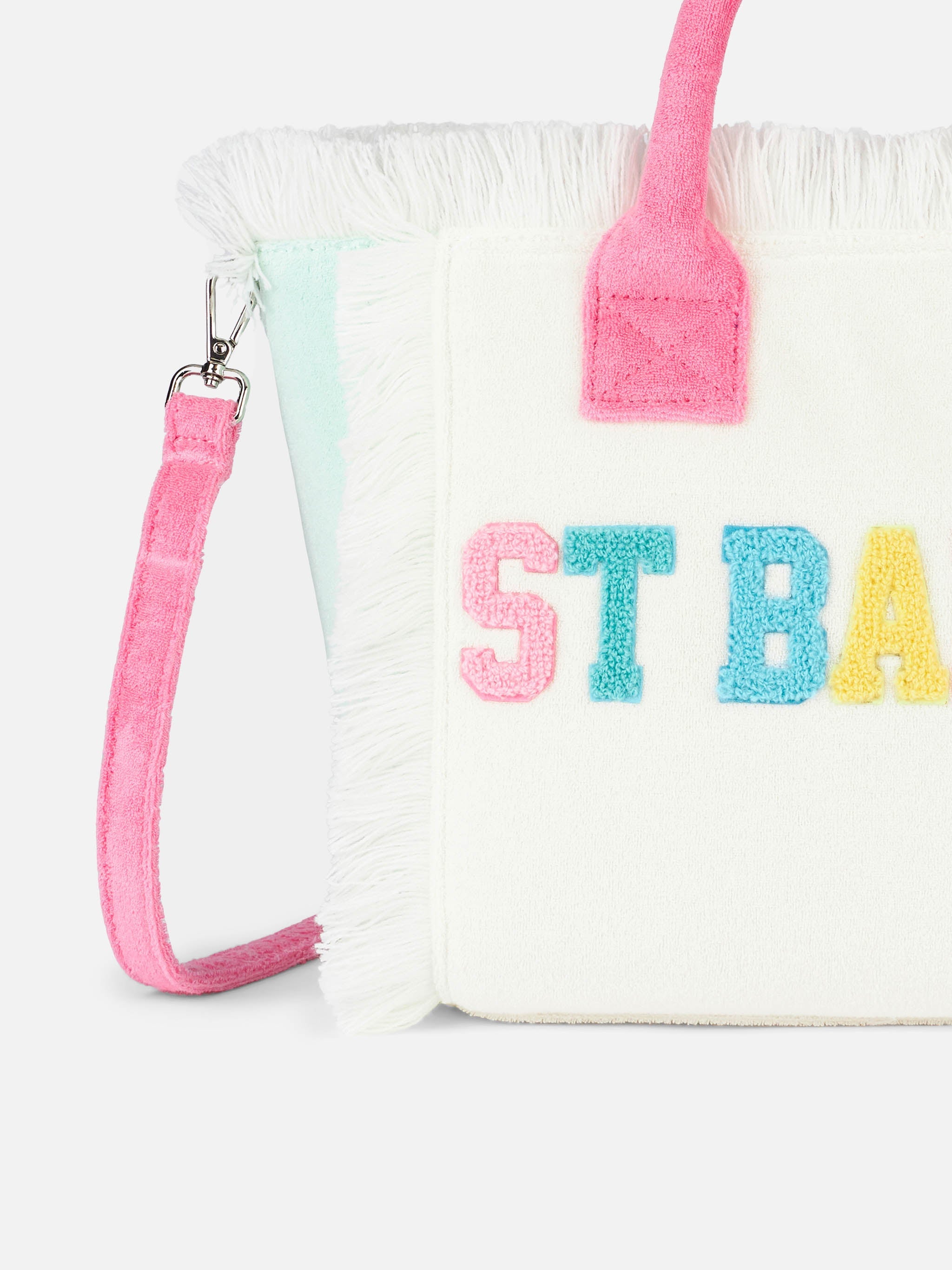 Terry multicolor patch Colette Sponge handbag - MC2 Saint Barth