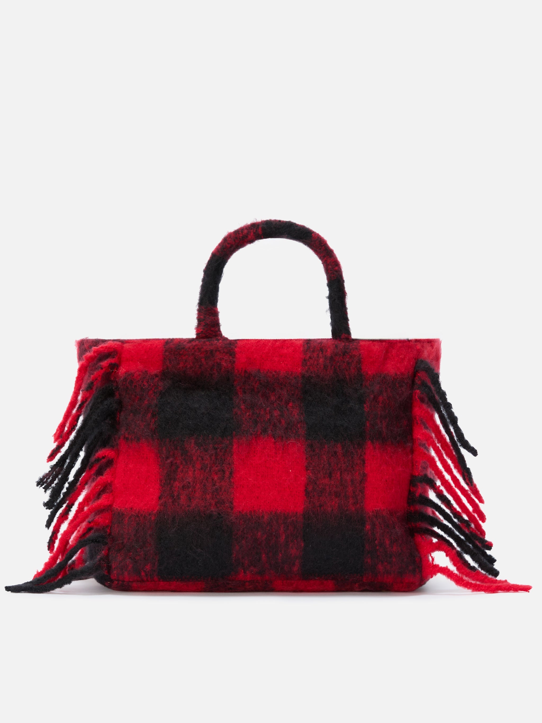 Borsa coperta Colette con stampa check