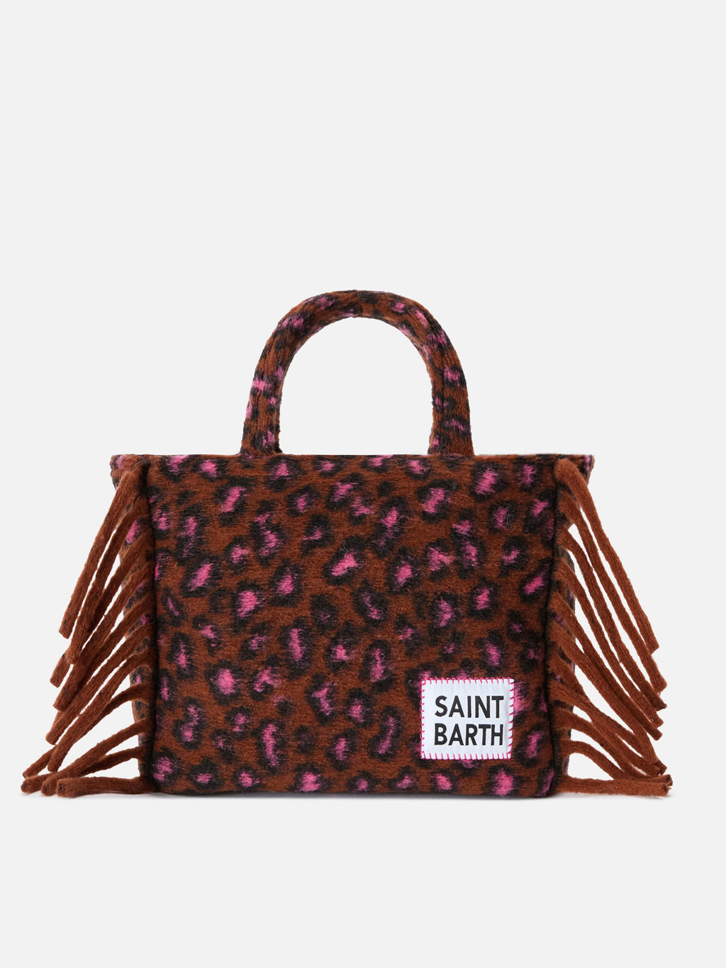 Borsa Colette Blanket stampa animalier verde