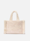 Borsa Colette Shearling ghiaccio