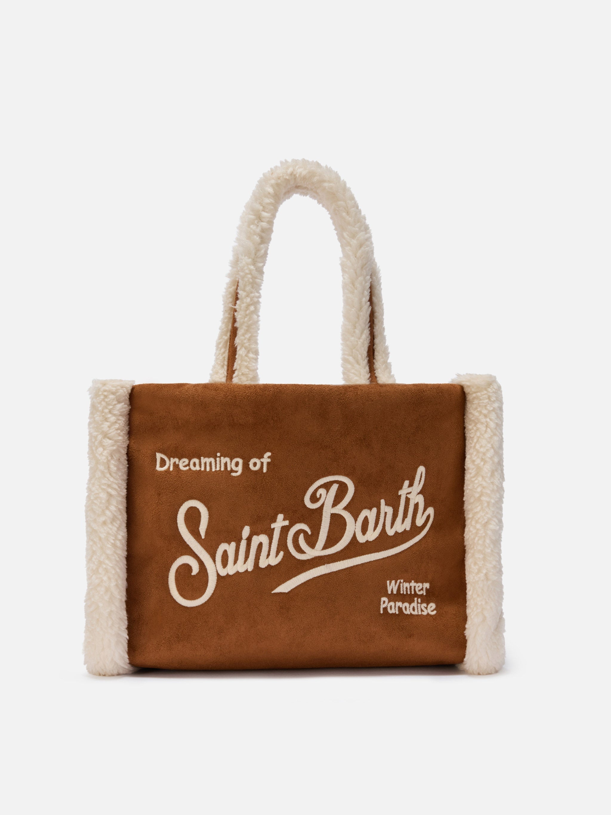 Borsa Colette Shearling cammello