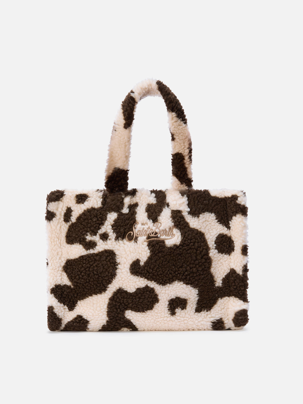 Borsa Colette Teddy stampa cow
