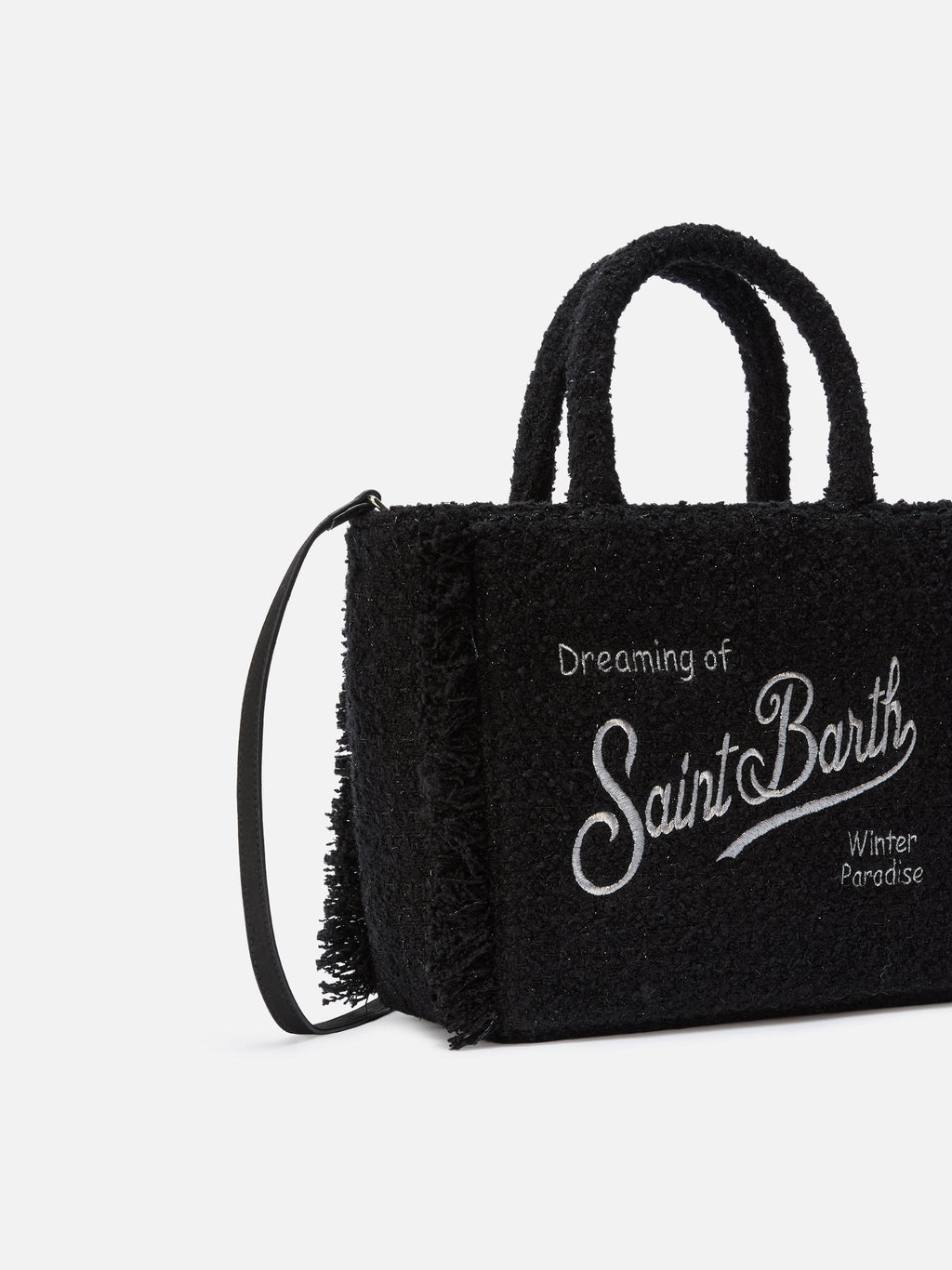Borsa Colette Tweed nera
