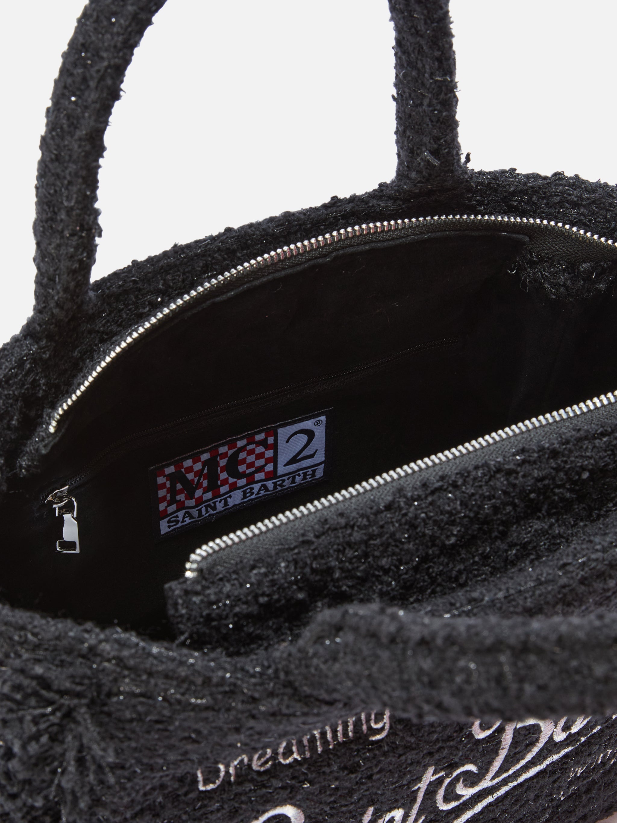 Borsa Colette Tweed nera