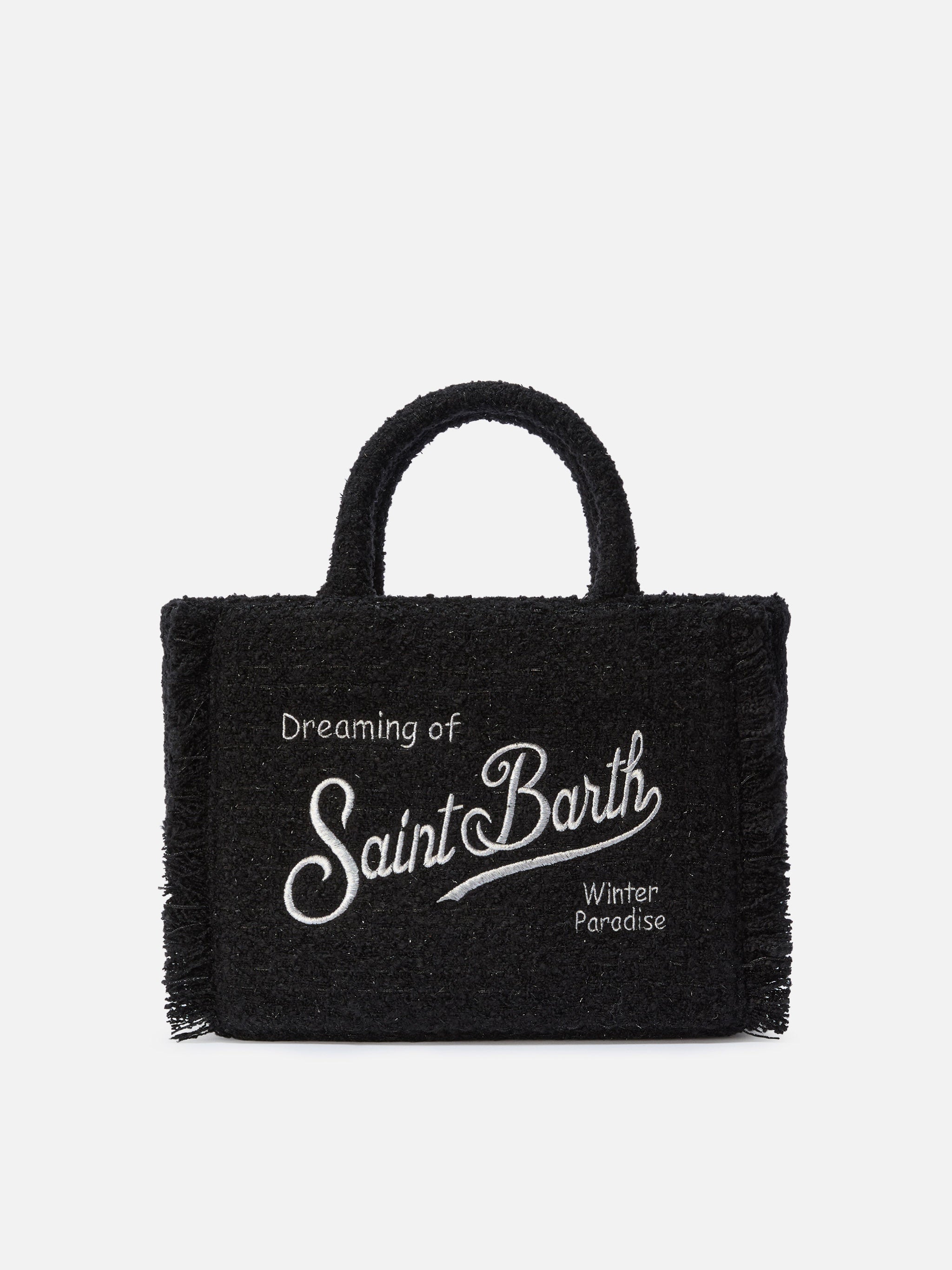 Borsa Colette Tweed nera