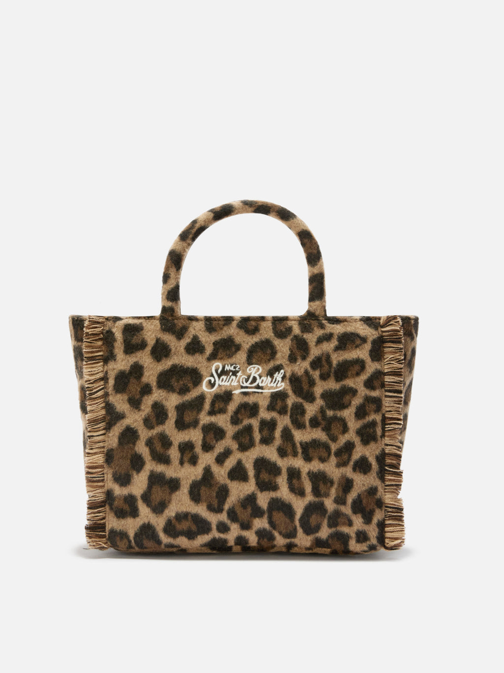 Borsa Colette Felt stampa leopardata
