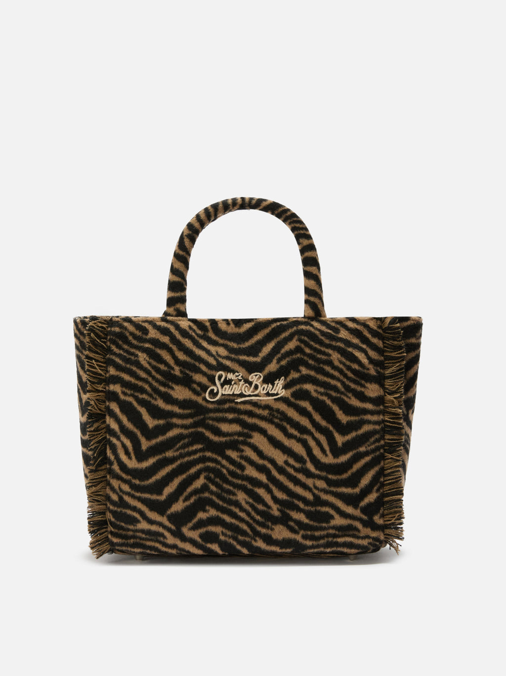Borsa Colette Felt stampa zebra