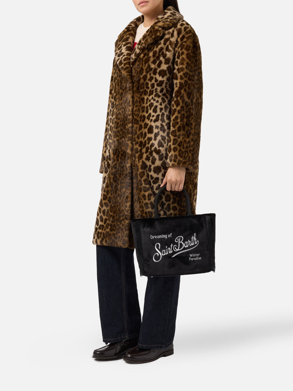 Borsa Colette Velvet nera
