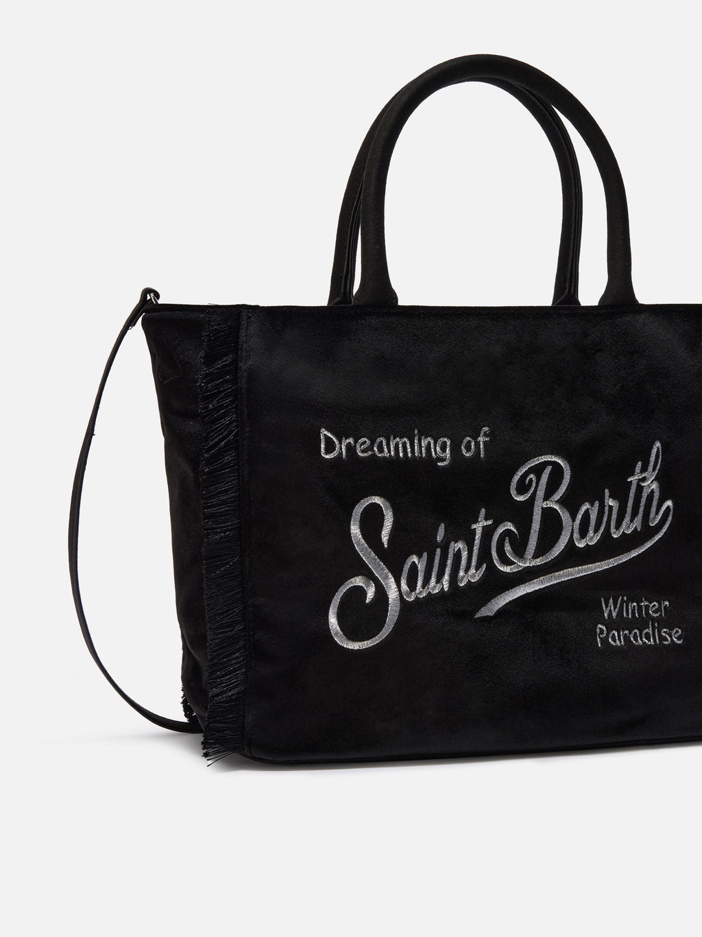 Borsa Colette Velvet nera