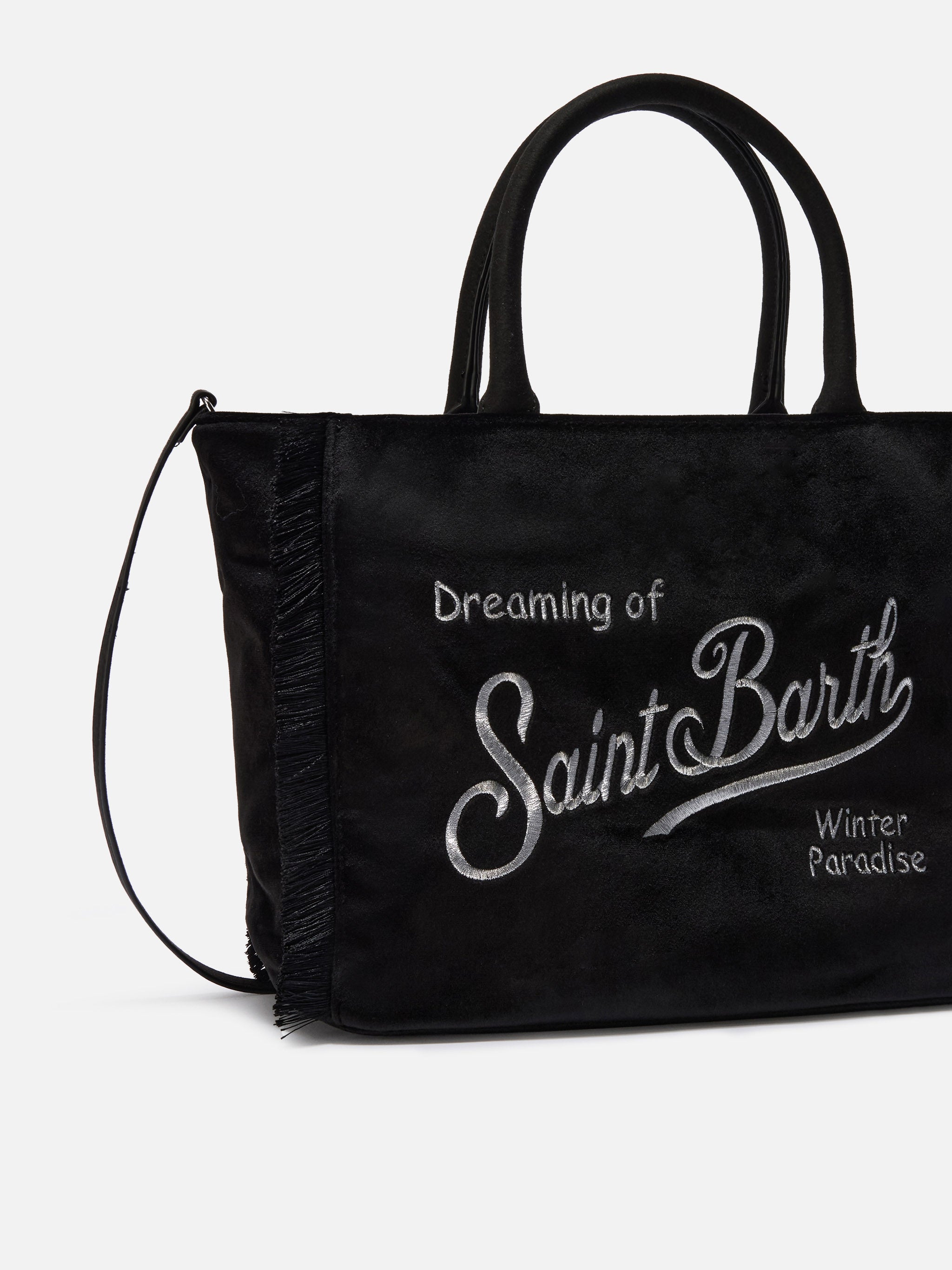 Borsa Colette Velvet nera