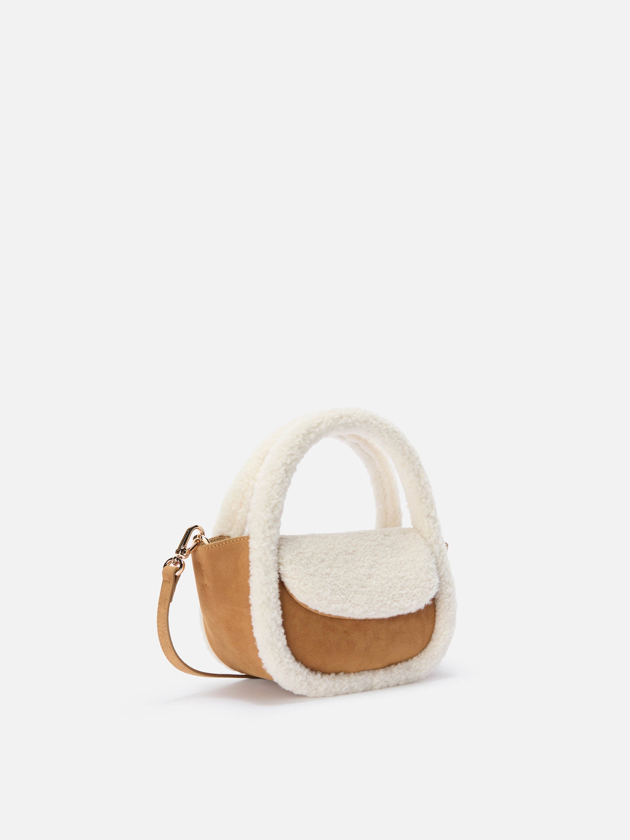 Borsa Gilda Mutton suede beige