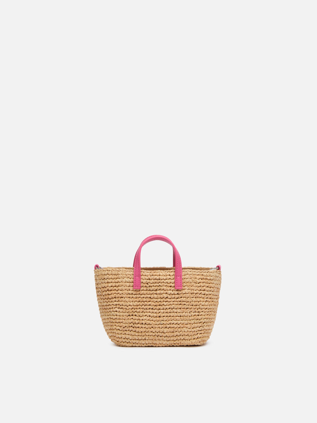 Beige Raffia City Micro bag with Saint Barth embroidery - MC2 Saint Barth