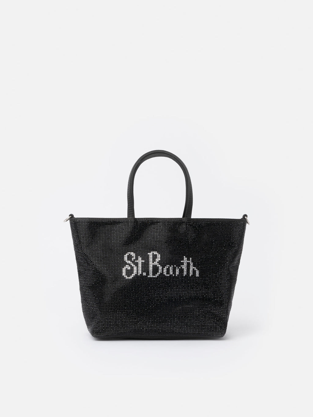 Strass Mini Bag with black rhinestone - MC2 Saint Barth