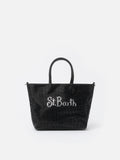 Strass Mini Bag with black rhinestone - MC2 Saint Barth