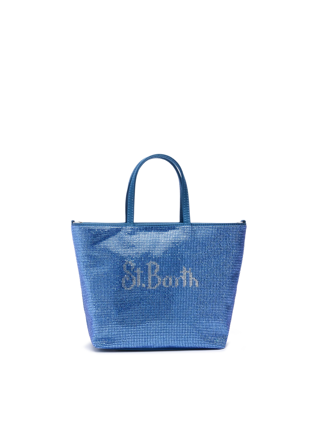Strass Mini Bag with steel blue rhinestones - MC2 Saint Barth