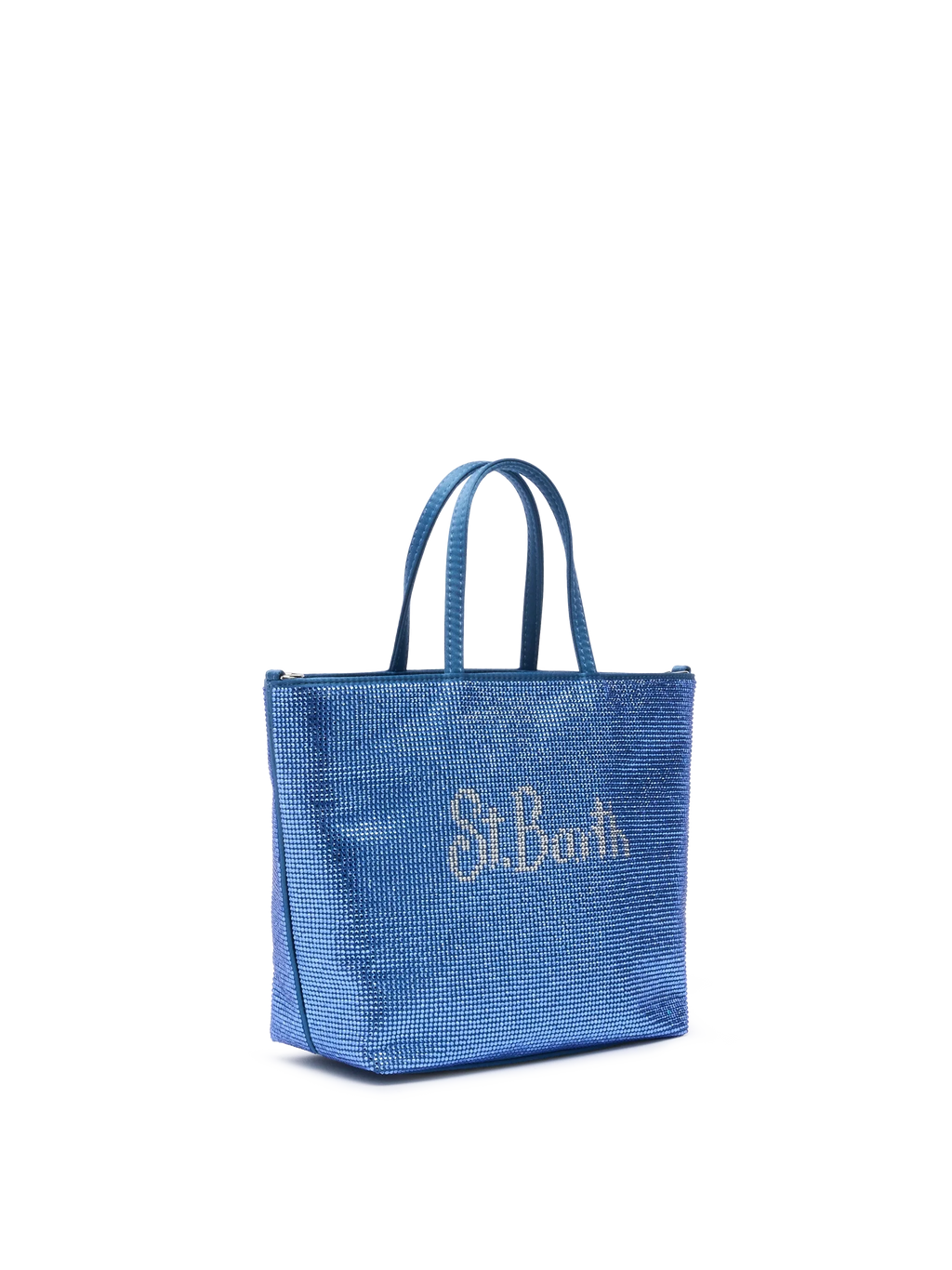 Strass Mini Bag with steel blue rhinestones - MC2 Saint Barth