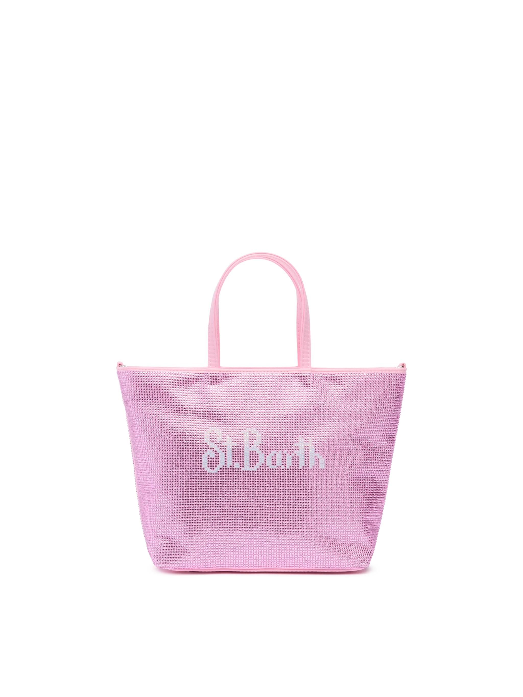 Strass Mini Bag with pink rhinestones - MC2 Saint Barth