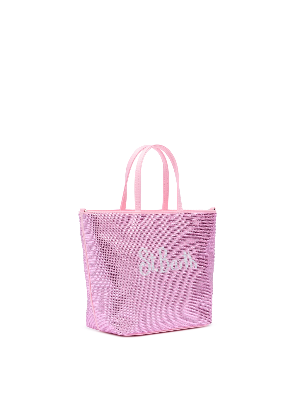 Strass Mini Bag with pink rhinestones - MC2 Saint Barth
