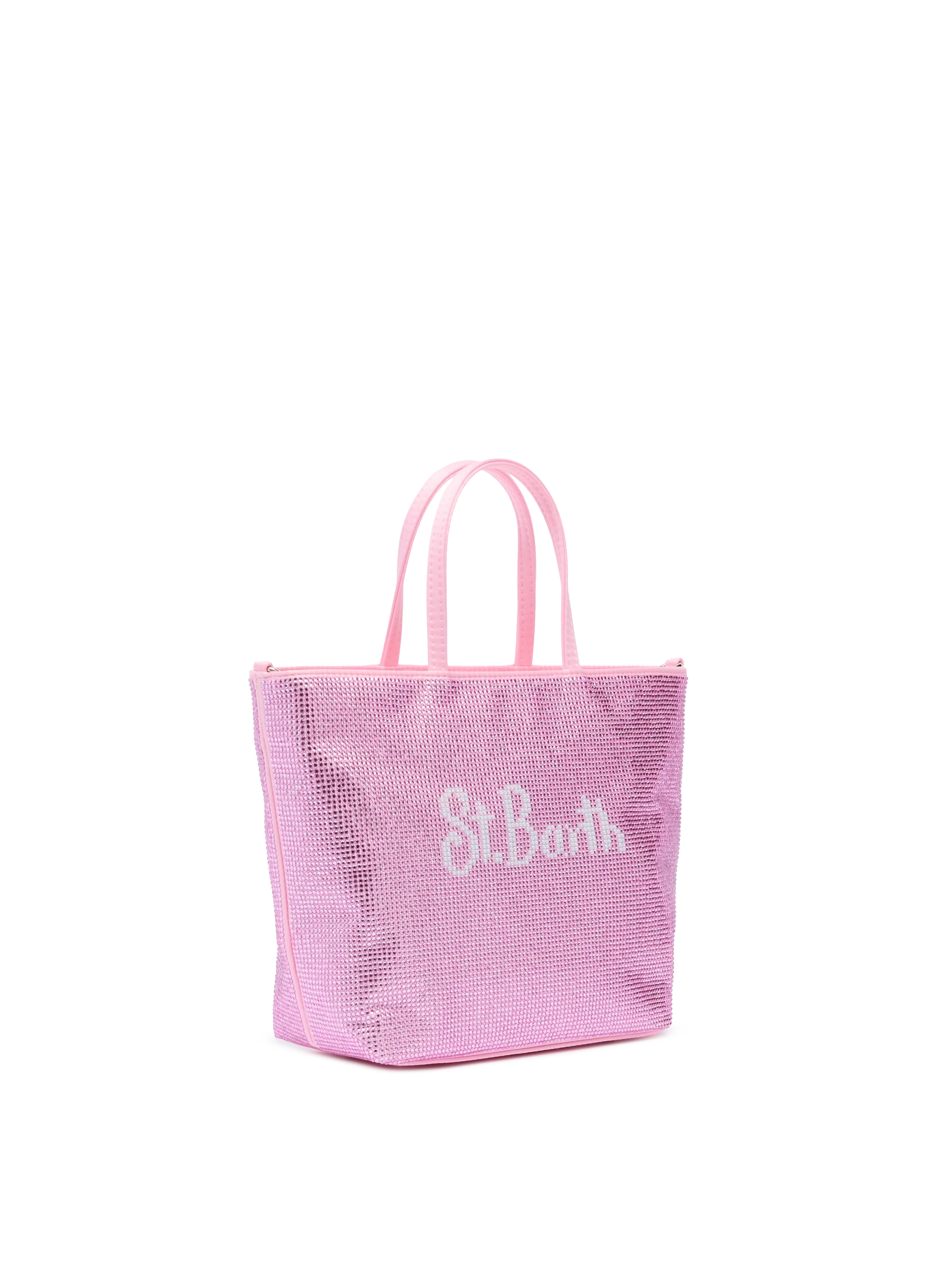 Strass Mini Bag with pink rhinestones - MC2 Saint Barth