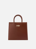 Borsa Shop Bag Midi pelle marrone