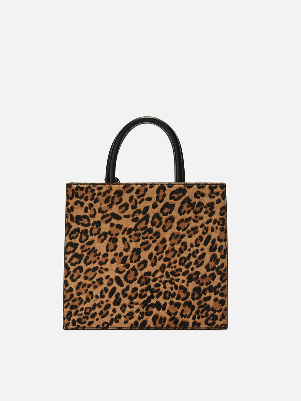 Borsa Shop Bag Midi stampa leopardata