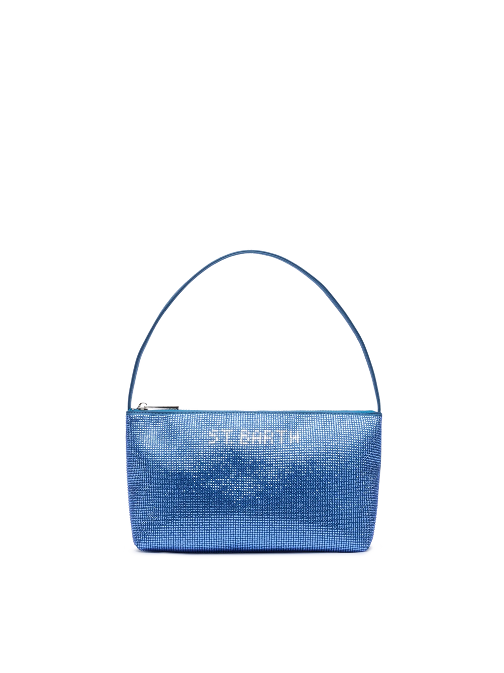 Mini bag Strassy with avio blue rhinestones - MC2 Saint Barth