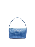 Mini bag Strassy with avio blue rhinestones - MC2 Saint Barth