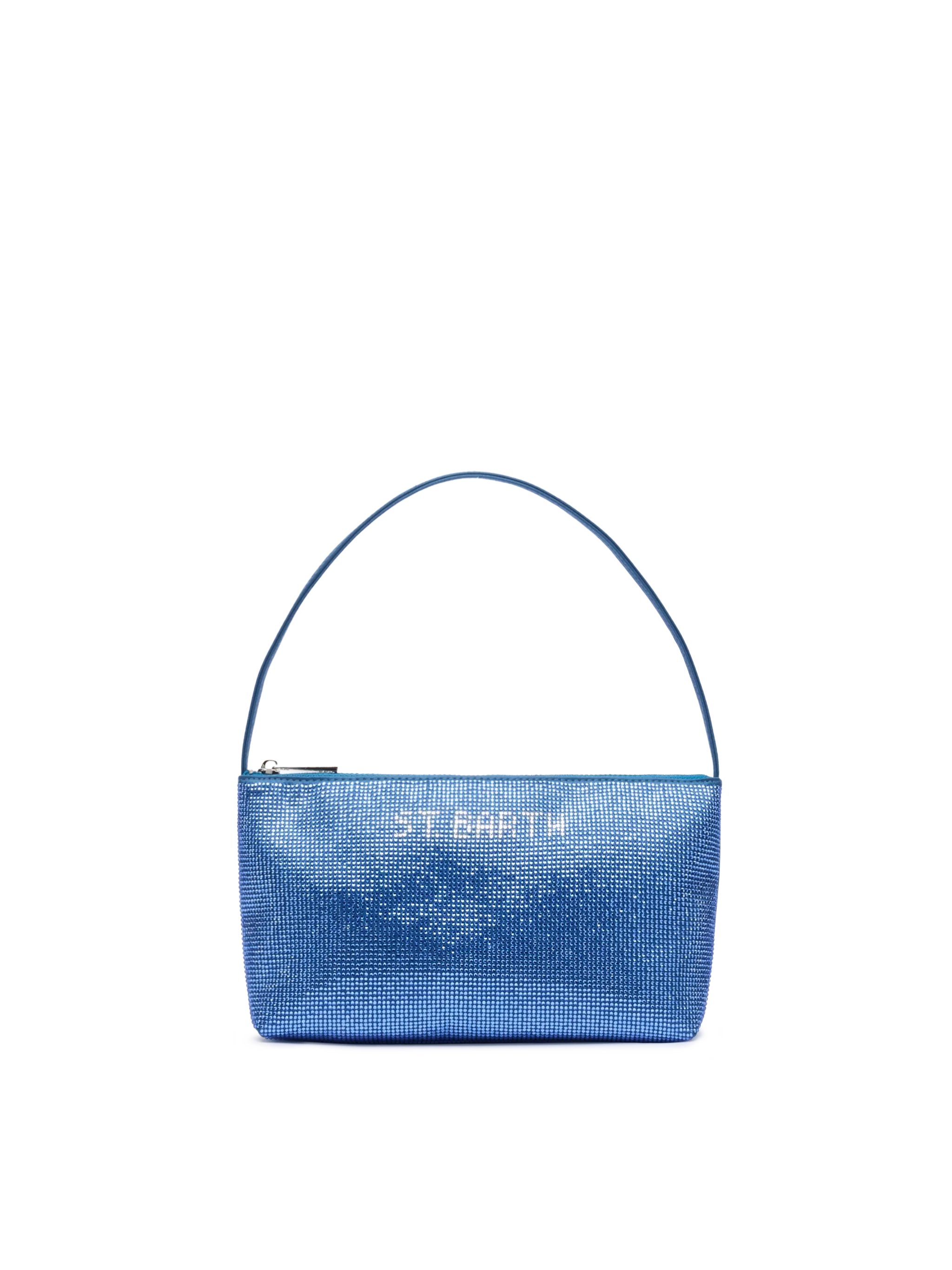 Mini bag Strassy with avio blue rhinestones - MC2 Saint Barth