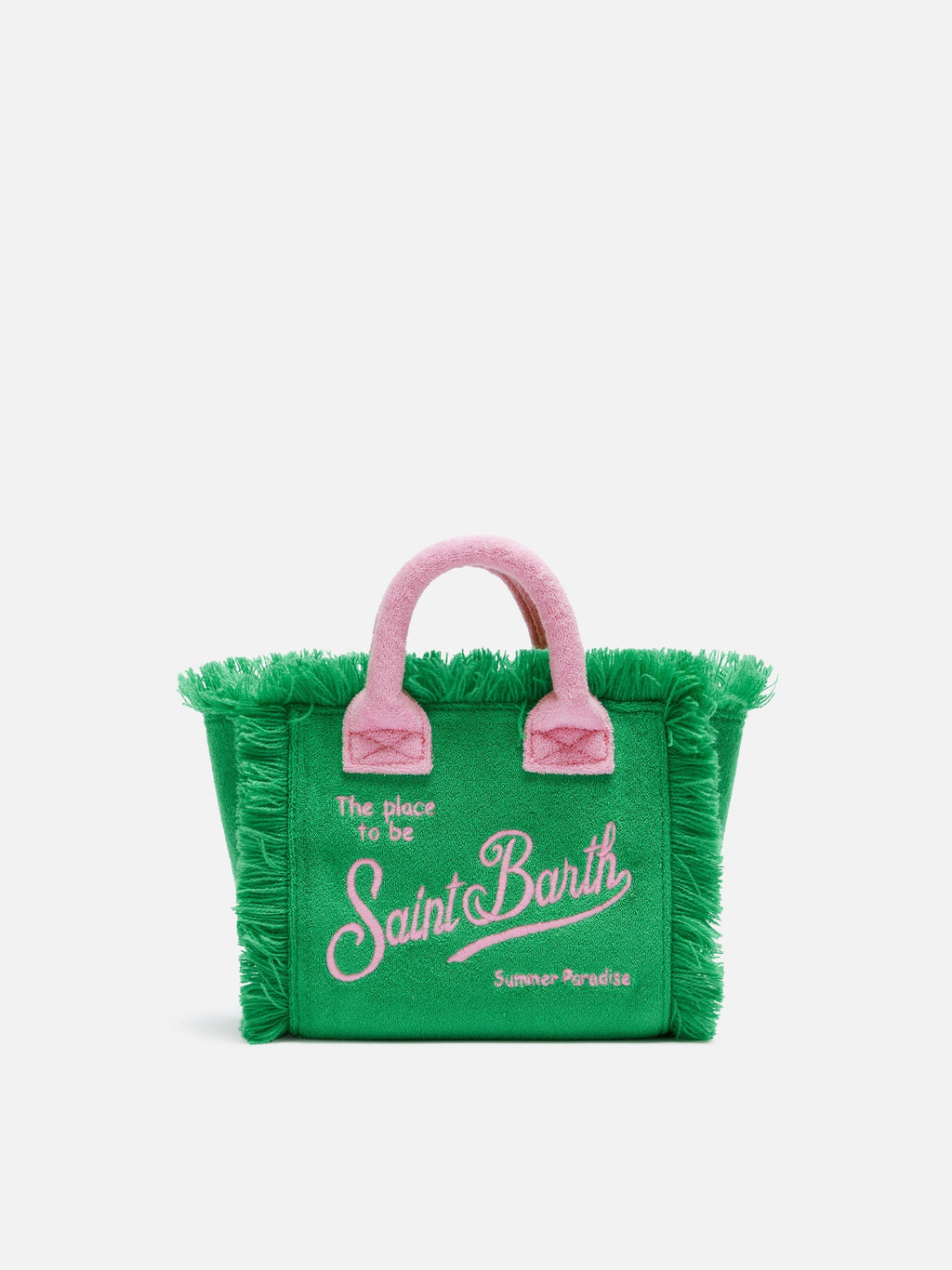Green Mini Vanity Sponge Bag - MC2 Saint Barth