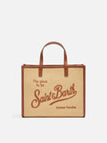 Beige Vivian Midi Straw handbag - MC2 Saint Barth