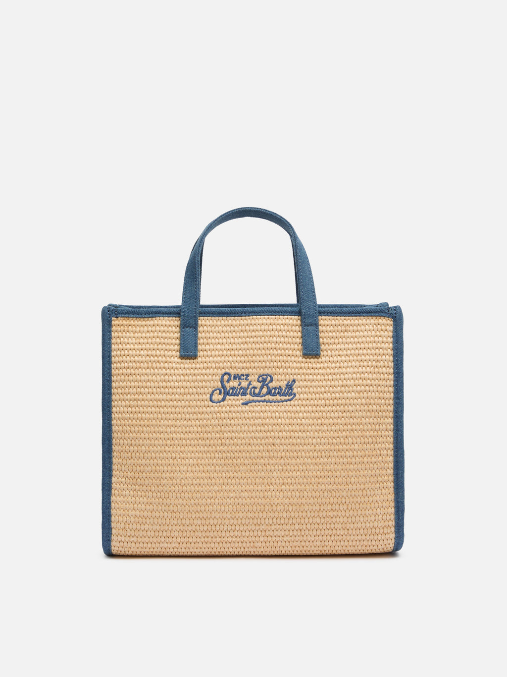 Beige Vivian Midi Straw handbag - MC2 Saint Barth