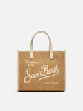 Brown Vivian Midi Straw handbag - MC2 Saint Barth