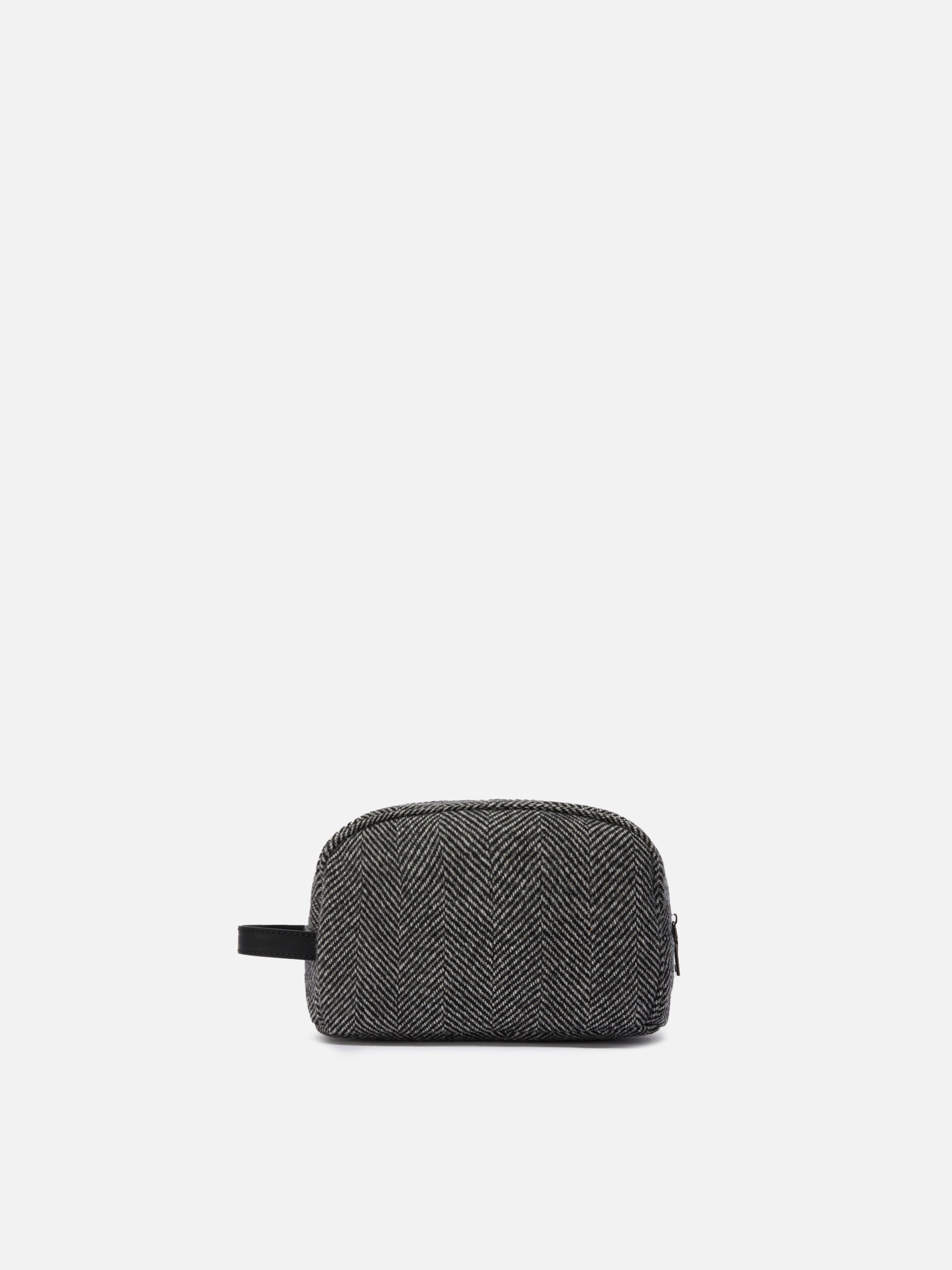 Vanity case Westwood Wool in misto lana spinato