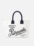 Vanity terry shoulder bag with Pietrasanta embroidery - MC2 Saint Barth