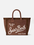 Brown terry Vanity Sponge tote bag - MC2 Saint Barth