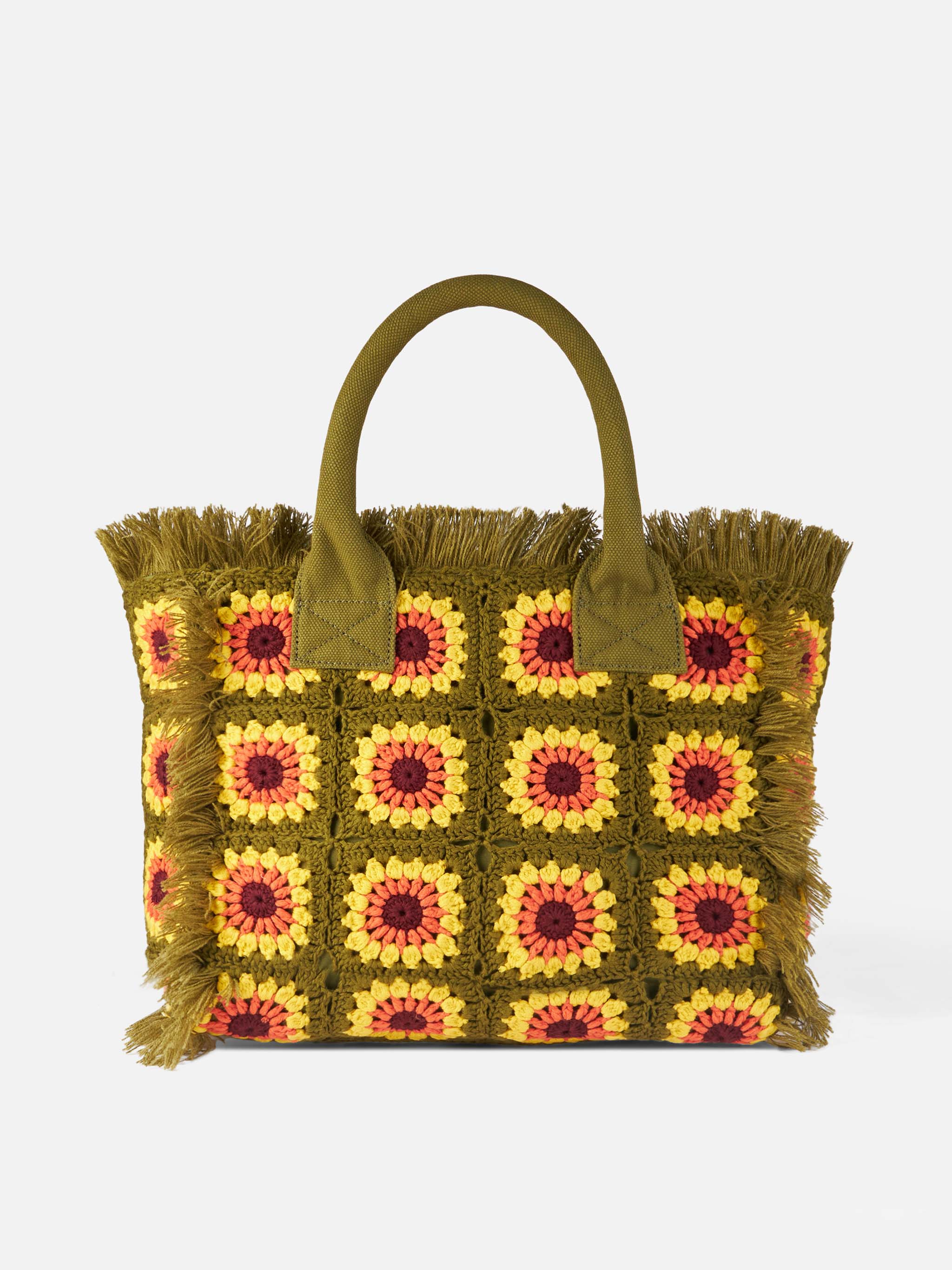 Vanity crochet flower shoulder bag - MC2 Saint Barth